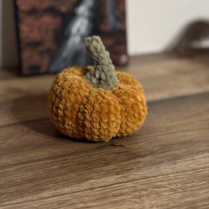 Horgolt dekorációs tök - otthon & életmód - dekoráció - halloween - halloweeni dekoráció - Meska.hu