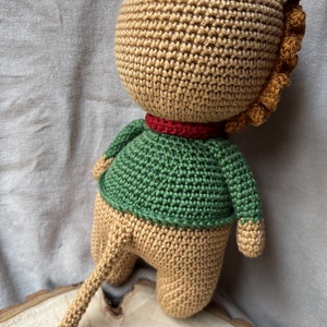 Horgolt oroszlán - játék & sport - plüssállat & játékfigura - más figura - Meska.hu