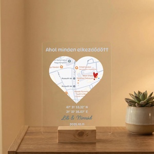 Egyedi akril kép - ahol minden elkezdőtött, Otthon & Életmód, Dekoráció, Kép & Falikép, Táblakép, Mindenmás, MESKA