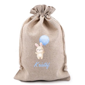 Egyedi, névre szóló húsvéti lenvászon zsák, Otthon & Életmód, Papír, írószer, Ajándékozás kellékei, Ajándékzsák, csomagolás, Mindenmás, MESKA