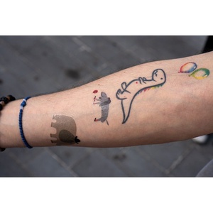 Egyedi ideiglenes tetoválás � A/4-es íven, Kellékek & szerszámok, Dekorációs kellékek, Matricaív, Mindenmás, MESKA