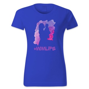 Momlife feliratos póló � stílusos és őszinte darab anyukáknak - ruha & divat - női ruha - póló, felső - Meska.hu