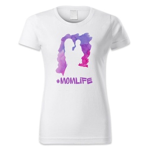 Momlife feliratos póló � stílusos és őszinte darab anyukáknak - Meska.hu