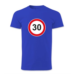 Kresz táblás születésnapi férfi póló - ruha & divat - férfi ruha - póló - Meska.hu