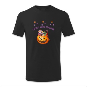 Csokit vagy csalunk! � Cukorkás Halloween gyerek póló és baba body - Meska.hu