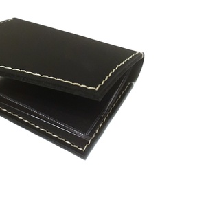 Forgalmi bőr tok - Bőr engedély tok - Bőr forgalmi tartó - Minimal Black - Polokov Leather - táska & tok - pénztárca & más tok - kártyatartó & irattartó - Meska.hu