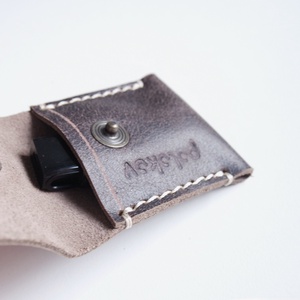 Dark Marsabit Extra mini bőr tok - táska & tok - kézitáska & válltáska - belső rendező - Meska.hu