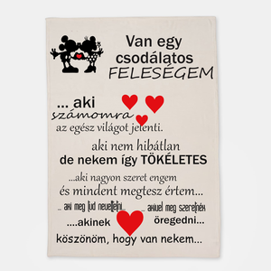 Van egy csodálatos...soft takaró, Otthon & Életmód, Lakástextil, Felnőtt takaró, pléd, , MESKA
