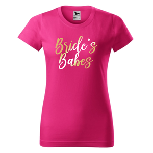 Lánybúcsú póló Bride's Babes felirattal - esküvő - lánybúcsú - Meska.hu