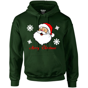 Karácsonyi kapucnis felnőt pulóver Télapóval - karácsony - karácsonyi ruházat - karácsonyi póló & pulcsi - Meska.hu