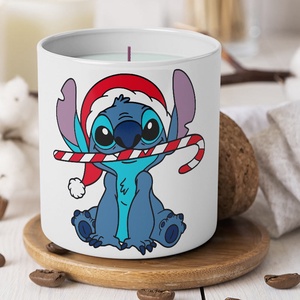 Santa Stitch Illatgyertya - Meska.hu