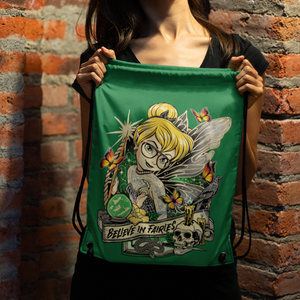 Believe in Fairles  Fantasy tornazsák, Táska & Tok, Hátizsák, Tornazsák, Gymbag, Fotó, grafika, rajz, illusztráció, Varrás, MESKA