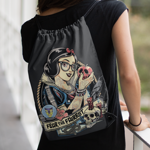 Fear the Fairest  Alternatív, dark-art tornazsák - táska & tok - hátizsák - tornazsák, gymbag - Meska.hu