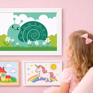 Csiga alakú családfa � személyre szabható, 3 generációs, A3-as méretben - digitális termék - művészet - grafika & illusztráció - digitális - Meska.hu