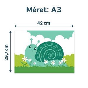 Csiga alakú családfa � személyre szabható, 3 generációs, A3-as méretben - digitális termék - művészet - grafika & illusztráció - digitális - Meska.hu