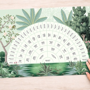 Személyre szabható, 6 generációs családfa, legyeződiagram formában, A2-es méretben - digitális termék - művészet - grafika & illusztráció - digitális - Meska.hu