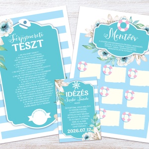 Lánybúcsú Szett, 11 db lap, A4 méret - művészet - grafika & illusztráció - digitális - Meska.hu