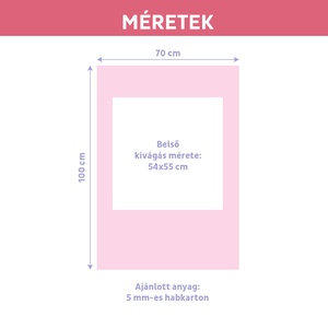 Lánybúcsú szelfikeret - nagyméretű rúzsmintás fotókeret grafika bulira, 70�100 cm, nyomdakész fájl  - művészet - grafika & illusztráció - digitális - Meska.hu