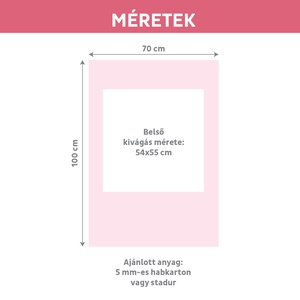 Szelfikeret grafika esküvőre, virágos mintával, 70�100 cm, nyomdakész fájl  - művészet - grafika & illusztráció - digitális - Meska.hu