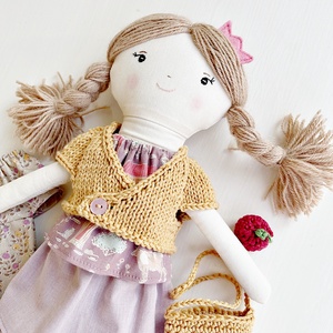  Panni textilbaba - játék & sport - baba & babaház - öltöztethető baba - Meska.hu