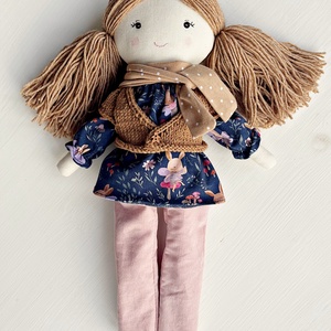 Téli ruha szett - játék & sport - baba & babaház - öltöztethető baba - Meska.hu