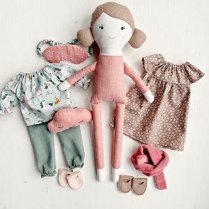 Tilda textilbaba - játék & sport - baba & babaház - öltöztethető baba - Meska.hu