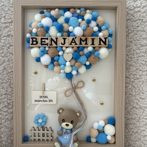 Pompon Memories - egyedi, neves, kézzel készített gyerekszoba dekoráció - baba - mama - babaszoba dekoráció - babanév dekoráció - Meska.hu