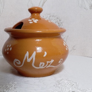 Méztartó, Otthon & Életmód, Konyhafelszerelés, tálalás, Konyhai tárolás, Méz & Vajtartó, Kerámia, MESKA