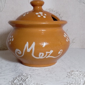 Méztartó - otthon & életmód - konyhafelszerelés, tálalás - konyhai tárolás - méz & vajtartó - Meska.hu