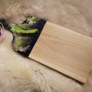 Fluid art vágódeszka  -  - Meska.hu