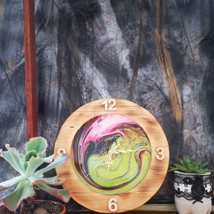 Fluid art fali óra - otthon & lakás - dekoráció - falióra & óra - Meska.hu Fluid art fali óra - otthon & lakás - dekoráció - falióra & óra - Meska.hu