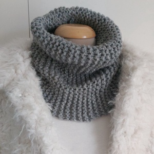 Leáraztam! Szürke csősál  - ruha & divat - sál, sapka, kendő - sál - Meska.hu