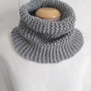 Leáraztam! Szürke csősál  - ruha & divat - sál, sapka, kendő - sál - Meska.hu