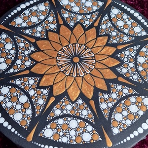 Napenergia mandala-30cm- lakásdekor  - otthon & életmód - dekoráció - spiritualitás - mandala - Meska.hu