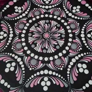 Pink beauty mandala- pontozott- 30cm - otthon & életmód - dekoráció - spiritualitás - mandala - Meska.hu