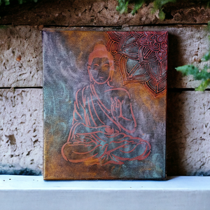 Buddha vászonkép, Otthon & Életmód, Dekoráció, Kép & Falikép, Vászonkép, Festészet, MESKA