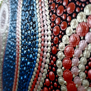 Art stílusú pontozott kép - szabadon - művészet - festmény - akril - Meska.hu