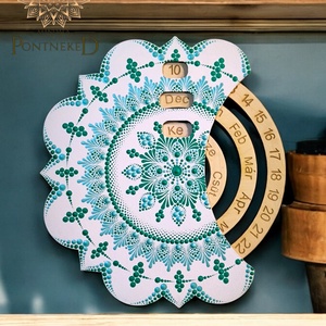 Mandala öröknaptár, függeszthető (28 cm átmérőjű), Otthon & Életmód, Dekoráció, Fali és függő dekoráció, Falinaptár & Öröknaptár, , MESKA
