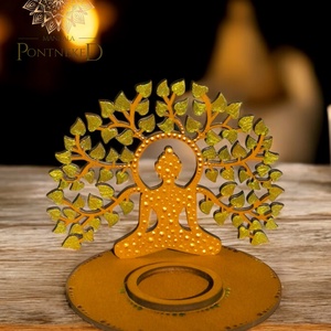 Életfa-Buddha - árnyék mécsestartó - otthon & életmód - gyertya, illat, aroma - mécses és mécsestartó - Meska.hu