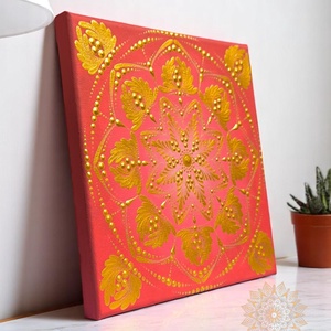 Fényhozó - mandala vászonkép - otthon & életmód - dekoráció - spiritualitás - mandala - Meska.hu