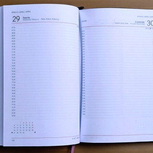 Nagy méretű (A/5) 2026-os mandala határidőnapló (zöld) - otthon & életmód - papír, írószer - naptár & tervező - Meska.hu