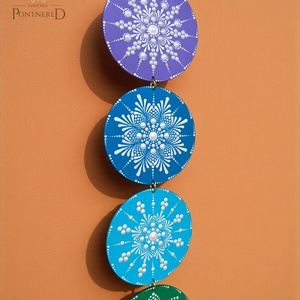 Csakrasor, falidísz - otthon & életmód - dekoráció - spiritualitás - mandala - Meska.hu