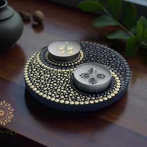 Jin Jang teamécsestartó - otthon & életmód - gyertya, illat, aroma - mécses és mécsestartó - Meska.hu