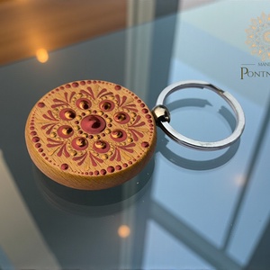 Mandala kulcstartó - táska & tok - kulcstartó & táskadísz - kulcstartó - Meska.hu