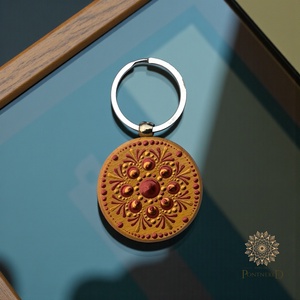 Mandala kulcstartó - táska & tok - kulcstartó & táskadísz - kulcstartó - Meska.hu