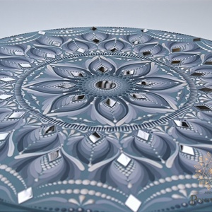 Belső béke - tükörmozaikos mandala táblakép - otthon & életmód - dekoráció - spiritualitás - mandala - Meska.hu