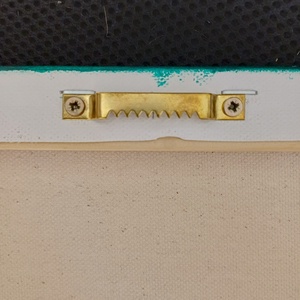 Aranyló harmónia mandala tükrökkel - művészet - festmény - akril - Meska.hu