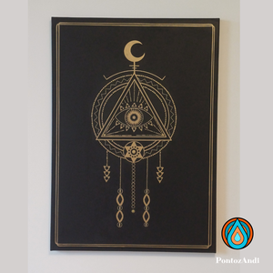 Misztikus harmadik szem álomfogó - Meska.hu