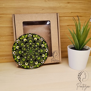 Pontozott poháralátét  - otthon & életmód - konyhafelszerelés, tálalás - tálalás - tányér- és poháralátét - Meska.hu