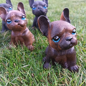 Francia bulldog  - otthon & életmód - dekoráció - dekoratív figurák és szobrok - Meska.hu